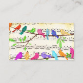 Carte De Visite Nom d'entreprise personnalisé Coordonnées - Frais (Dos)