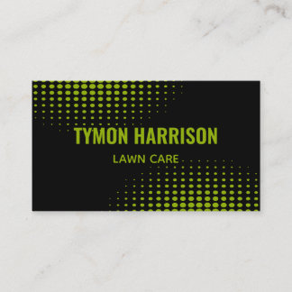 Carte De Visite Nom personnalisé Soins de pelouse