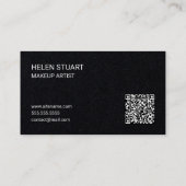 Carte De Visite Nom professionnel Écriture moderne (Dos)