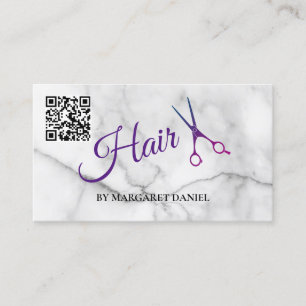 Carte De Visite Nom tactile professionnel Personnaliser Marbre bla