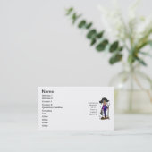 Carte De Visite Nombre de BS (Debout devant)