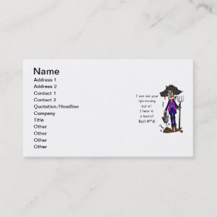 Carte De Visite Nombre de BS