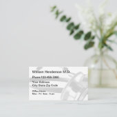 Carte De Visite Nomination d'un médecin Médicale (Debout devant)