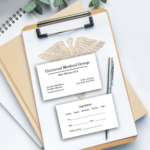 Carte De Visite Nomination Médicale d'un médecin