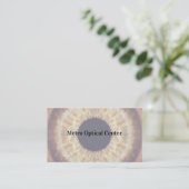 Carte De Visite Nomination Optométriste Vision Care (Debout devant)