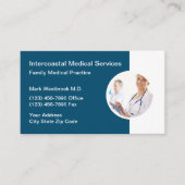 Carte De Visite Nomination Pratique familiale Médicale (Devant)