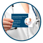 Carte De Visite Nomination Pratique familiale Médicale