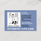 Carte De Visite Nominations Opticiens (Devant)
