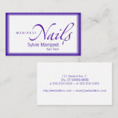 Carte De Visite Nongles (Devant / Derrière)