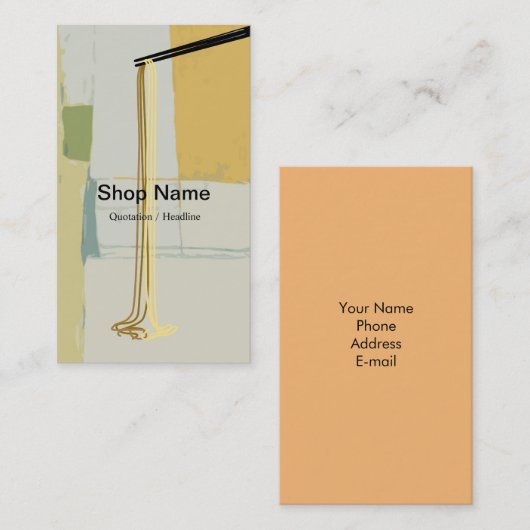 Carte de visite Noodle Shop (Devant / Derrière)