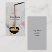 Carte De Visite Noodle Shop (Devant / Derrière)