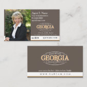 CARTE DE VISITE NORME DE GA (Devant / Derrière)