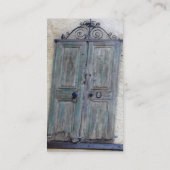 Carte De Visite Norme grecque de porte (Dos)