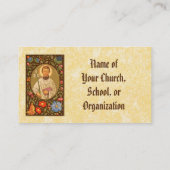 Carte De Visite Norme St. Aloysius Gonzaga (PM 01) (Dos)