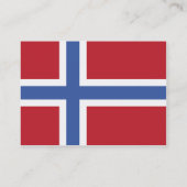 Carte De Visite Norvège - Chubby (Dos)