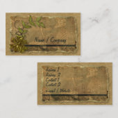 Carte De Visite Nostalgie naturelle (Devant / Derrière)