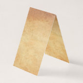 Carte De Visite Nostalgique créatif Vieux Papier Look Professionne (Dos)