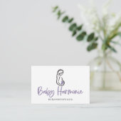 Carte De Visite Not Editable Zazzle Template | Ordre de Custom (Debout devant)