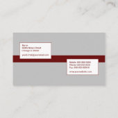 Carte De Visite Notaire (Dos)