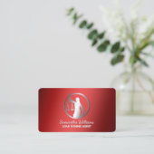 Carte De Visite Notaire professionnel (Debout devant)