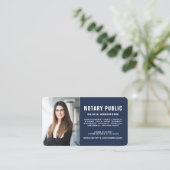 Carte De Visite Notaire public (Debout devant)