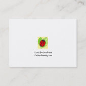 Carte De Visite Note d'amour de gamelle - customisée (Dos)