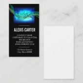 Carte De Visite Notes musicales | Ingénieur du son (Devant / Derrière)