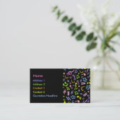 Carte De Visite notes vives (Debout devant)