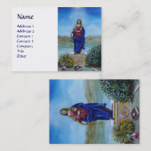 Carte De Visite NOTRE DAME DE LA LUMIÈRE Vierge de l'Immaculée Con (Devant / Derrière)