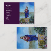 Carte De Visite NOTRE DAME DE LA LUMIÈRE Vierge de l'Immaculée Con (Devant / Derrière)