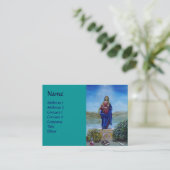 Carte De Visite NOTRE-DAME DE LUMIÈRE Madone de l'Immaculée Concep (Debout devant)