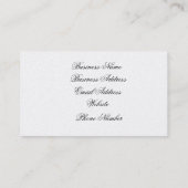 Carte De Visite Notre première maison - Or (Dos)