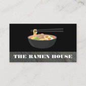 Carte De Visite Nouilles Ramen (Devant)