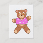 Carte De Visite Nounours (Dos)