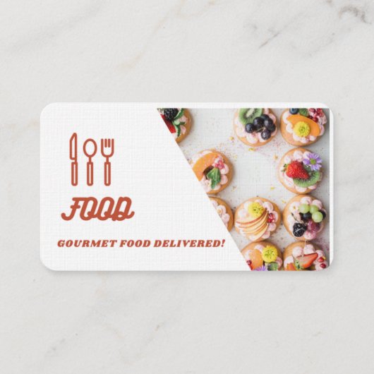 Carte De Visite Nourriture (Dos)