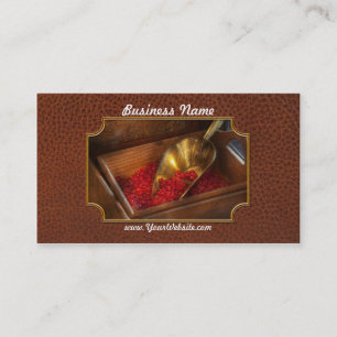 Carte De Visite Nourriture - Bonbons - Bonbons chauds à la cannell