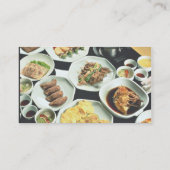 Carte De Visite Nourriture coréenne (Dos)