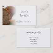 Carte De Visite Nourriture et boisson 1 (Devant / Derrière)