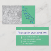 Carte De Visite nous allons à cali (Devant / Derrière)