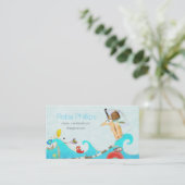 Carte De Visite Nous avons déménagé (Debout devant)