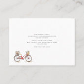 Carte De Visite Nous avons déménagé Annonce de déménagement élégan (Dos)