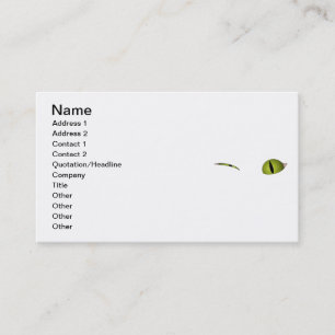 Carte De Visite Nous sommes tous fous ici