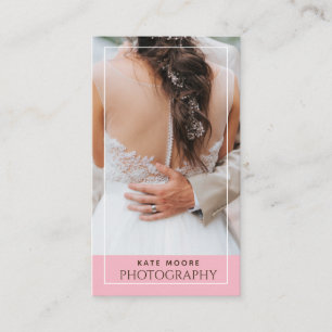 Carte De Visite Nouveau Photographe Mariage Marié Et Mari