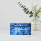 Carte De Visite Nouveau service de piscine (Debout devant)