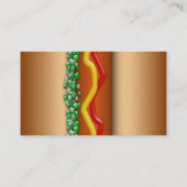 Carte De Visite Nouveauté Hot Dog Graphic Vending Restaurant Resta (Dos)