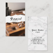 Carte De Visite Nouveaux horizons de style avec nos (Devant / Derrière)