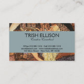 Carte De Visite Nouvel An Antique Père (Dos)