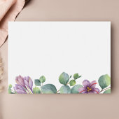 Carte De Visite Nouvelle adresse résidentielle Eucalyptus Moving F