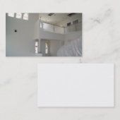 Carte De Visite Nouvelle construction à la maison (Devant / Derrière)