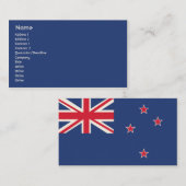 Carte De Visite Nouvelle-Zélande - Entreprises (Devant / Derrière)